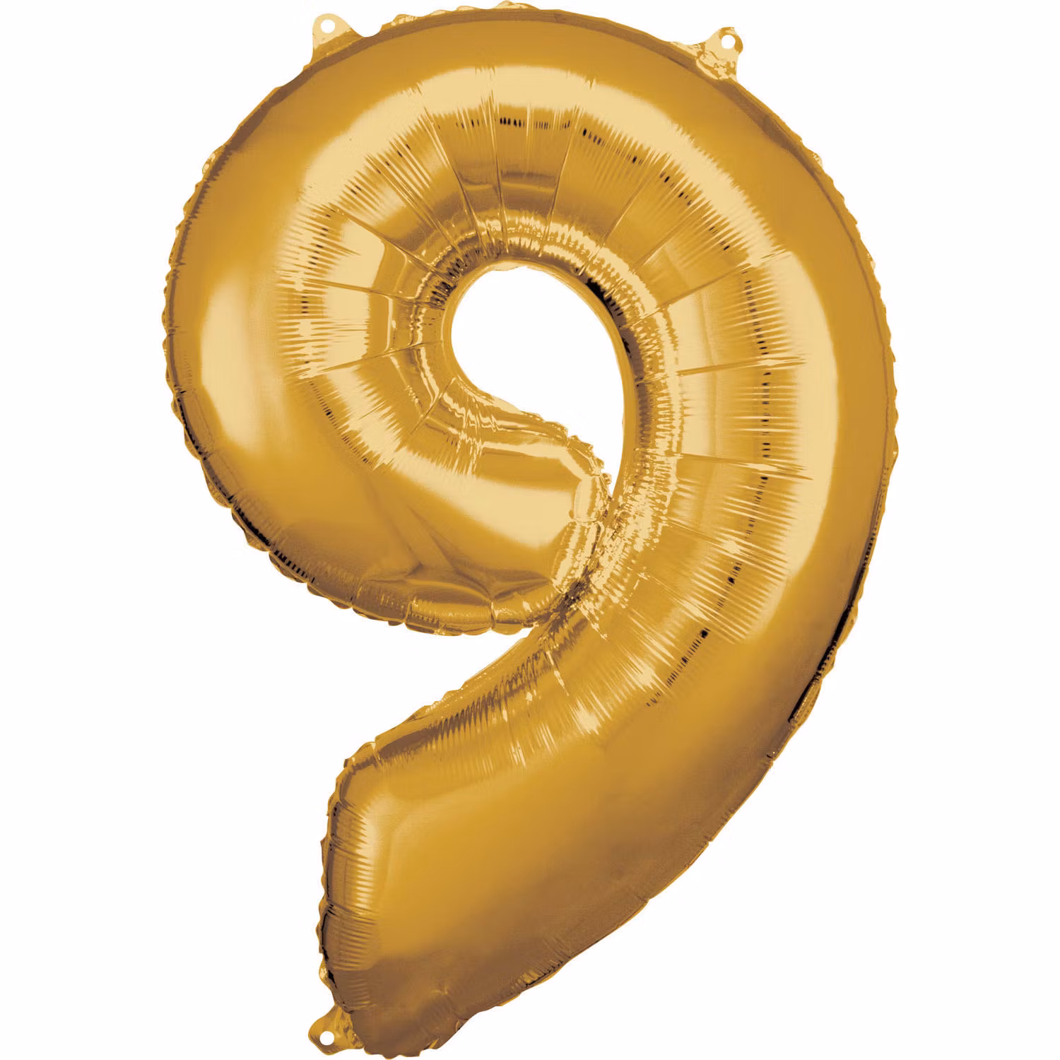 Sifferballonger Folie Super Shape Guld 86cm