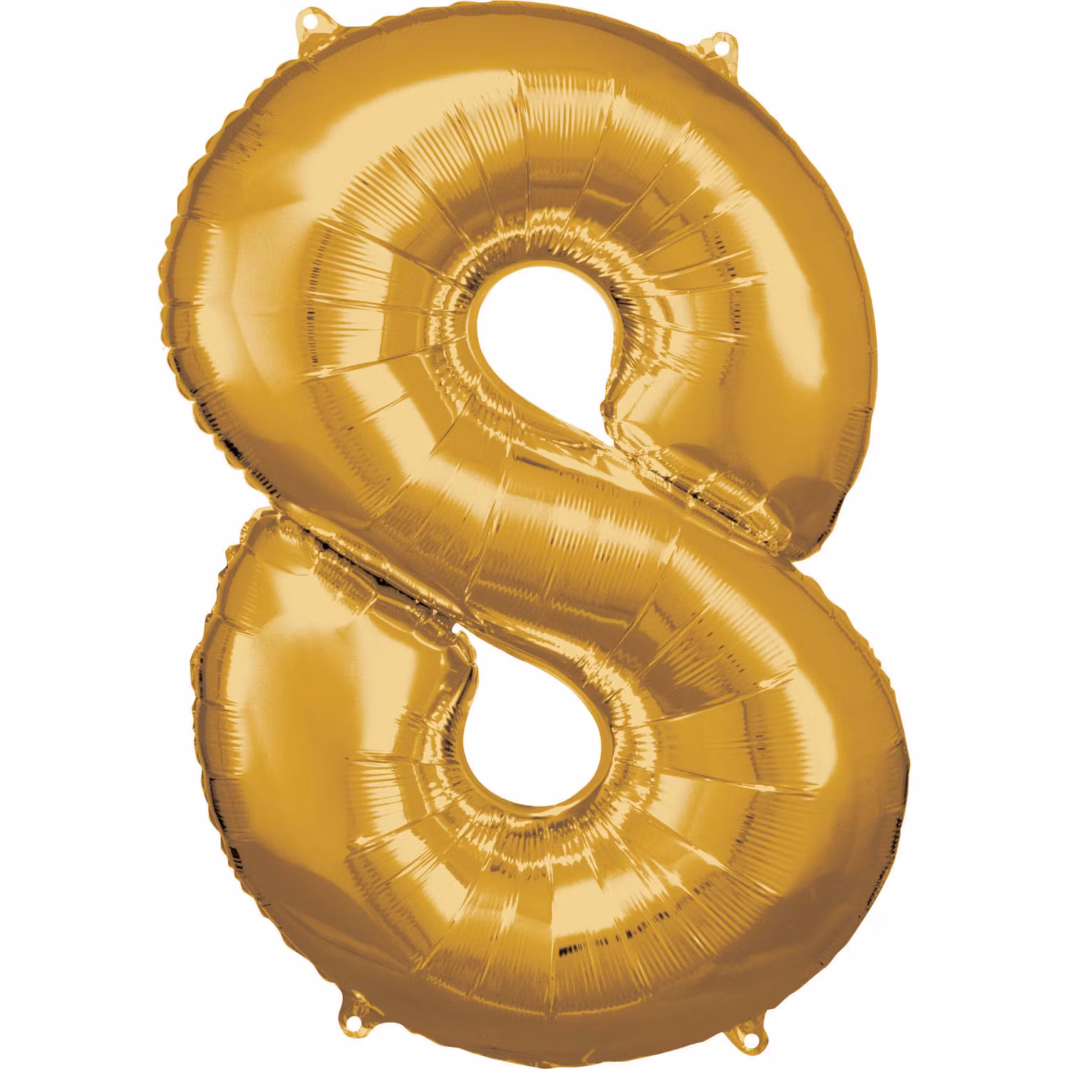 Sifferballonger Folie Super Shape Guld 86cm