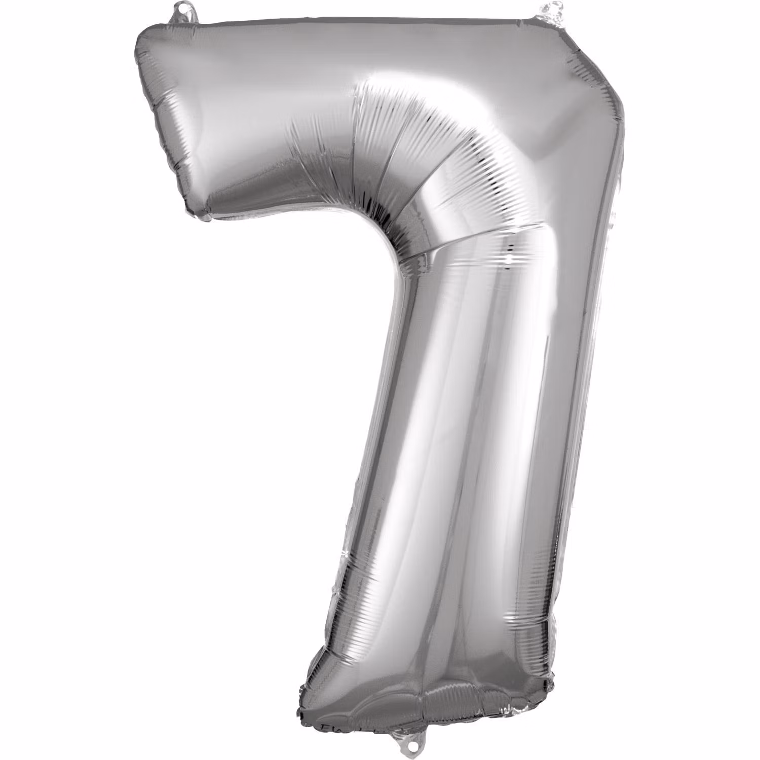 Sifferballonger Folie Super Shape Silver 86cm