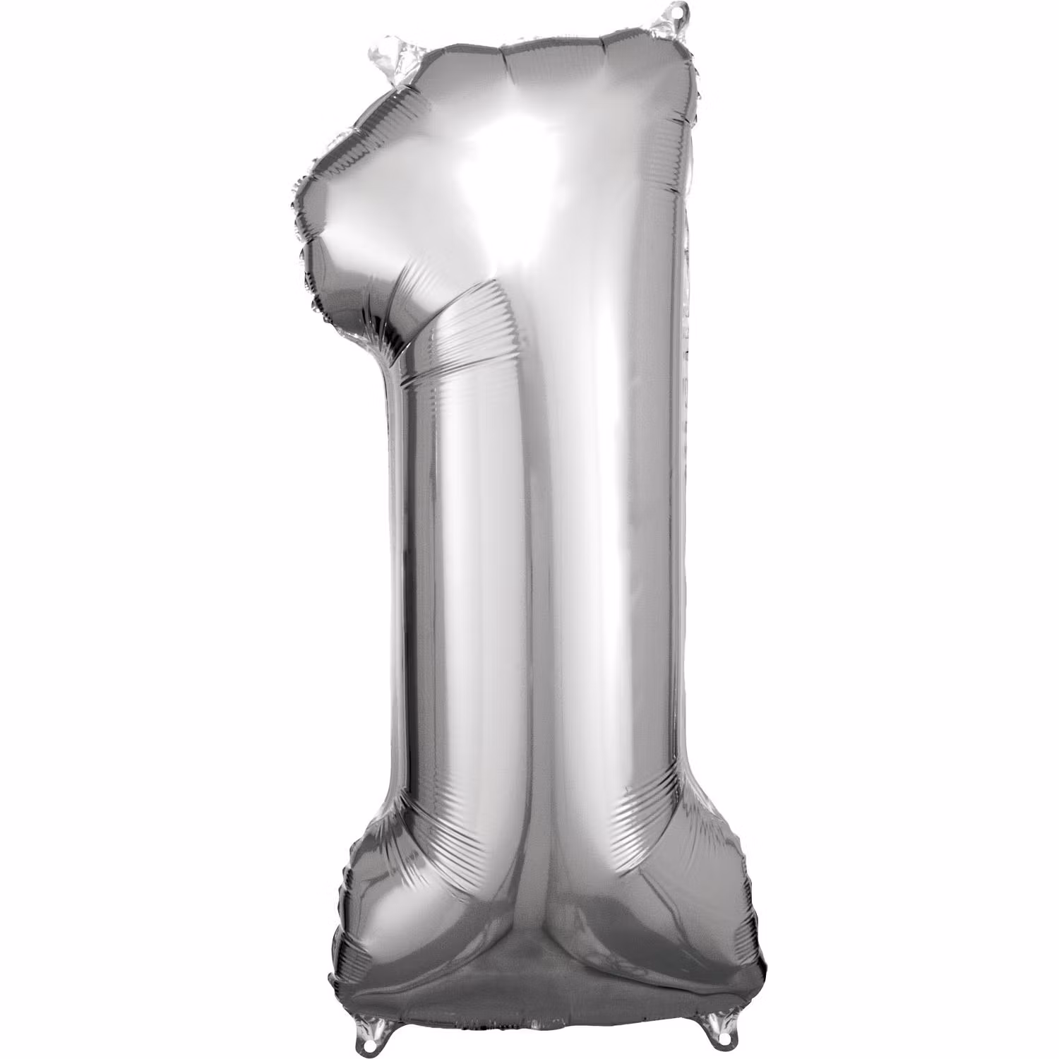 Sifferballonger Folie Super Shape Silver 86cm
