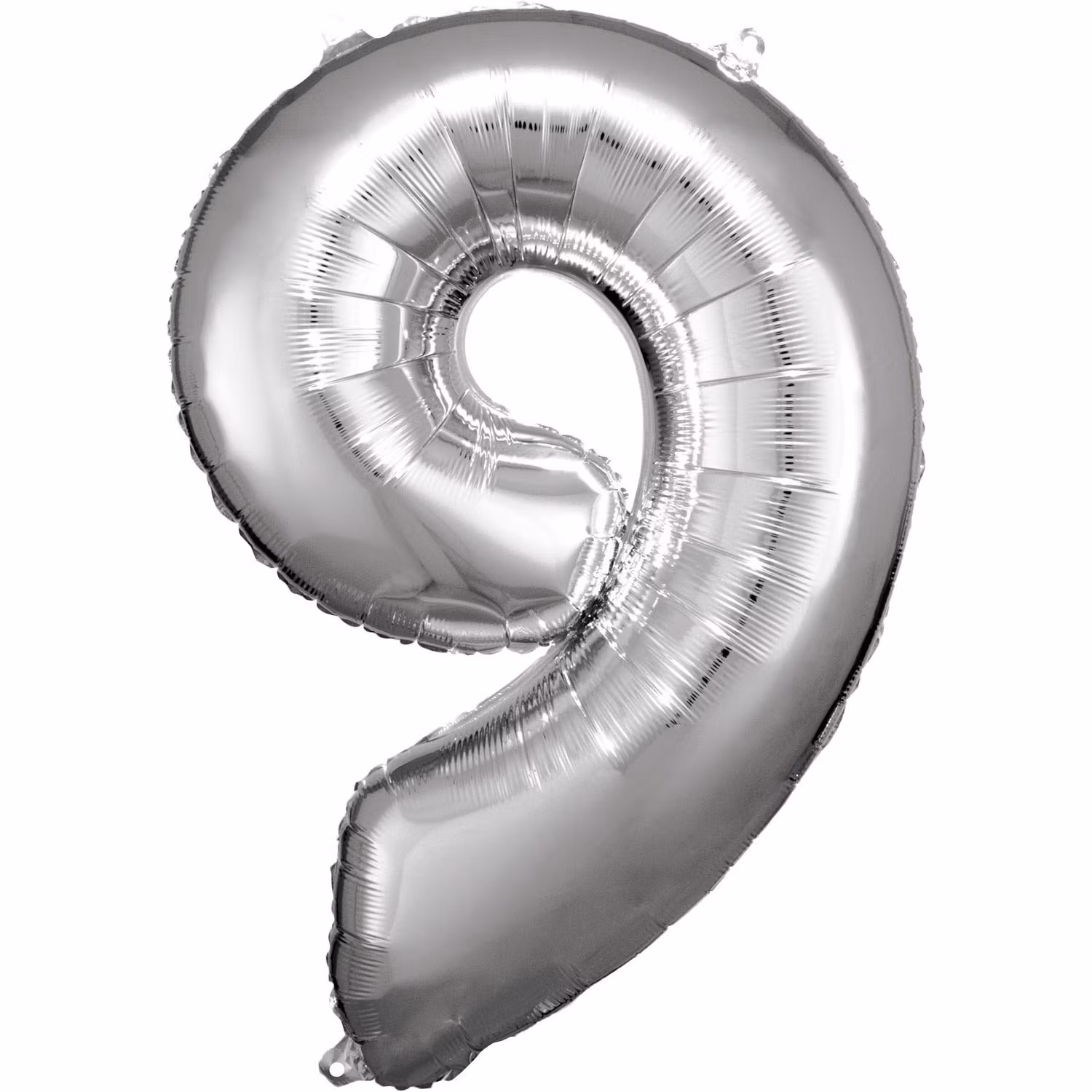 Sifferballonger Folie Super Shape Silver 86cm