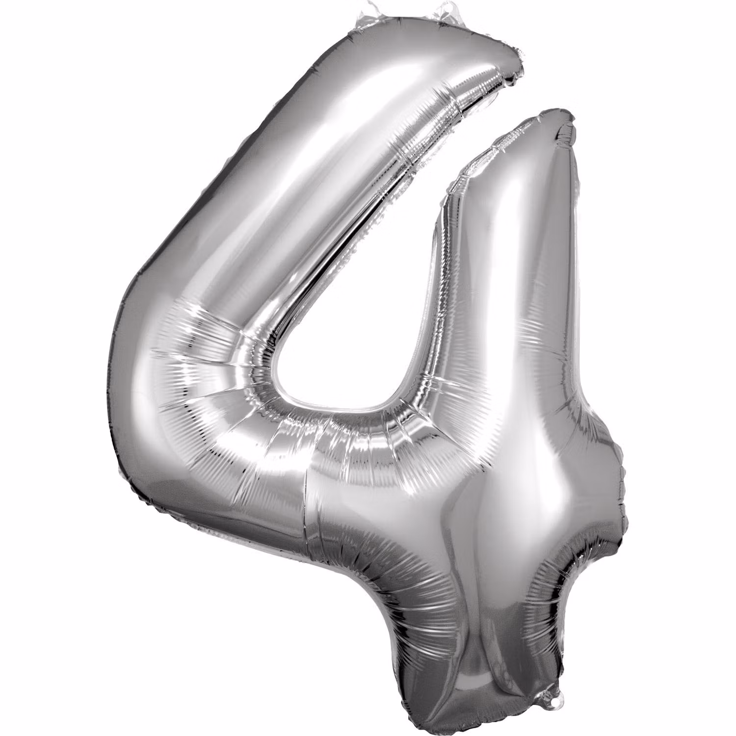 Sifferballonger Folie Super Shape Silver 86cm