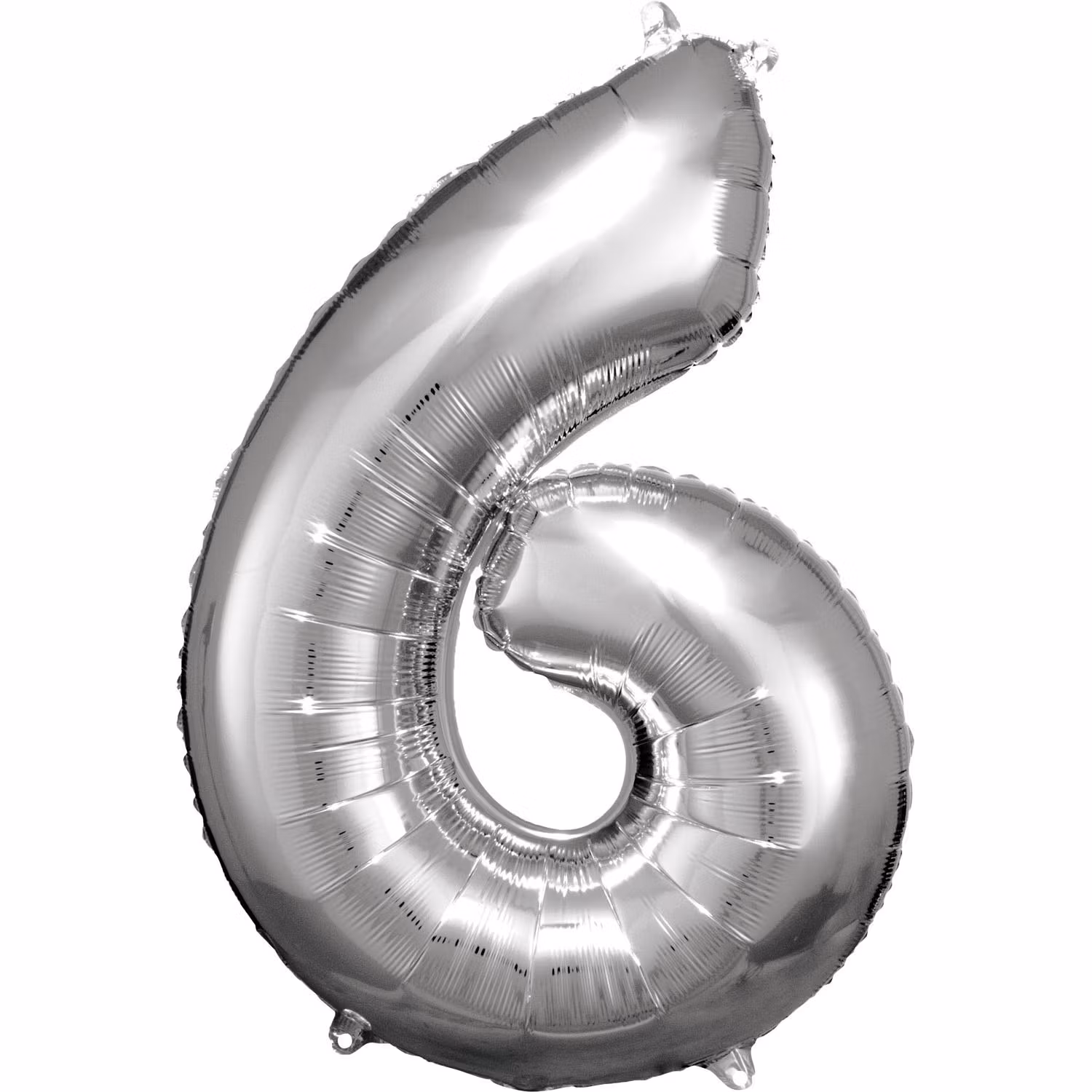 Sifferballonger Folie Super Shape Silver 86cm