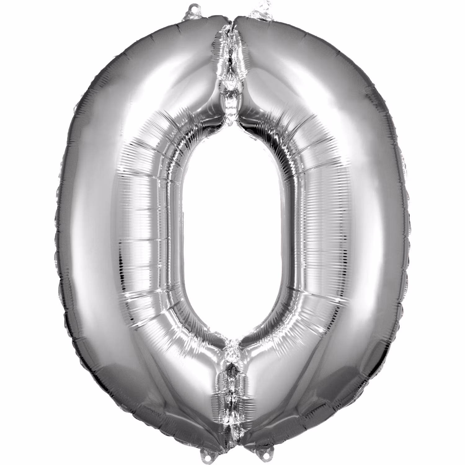 Sifferballonger Folie Super Shape Silver 86cm
