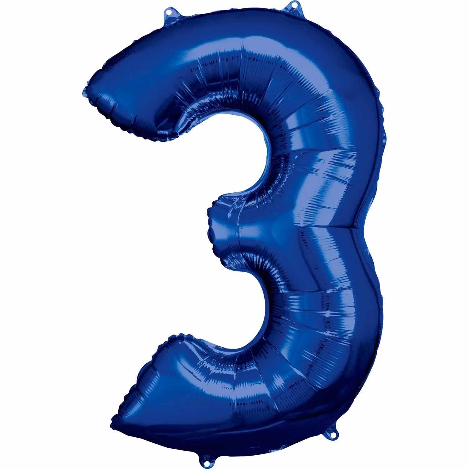 Sifferballonger Folie Super Shape Blå 86cm