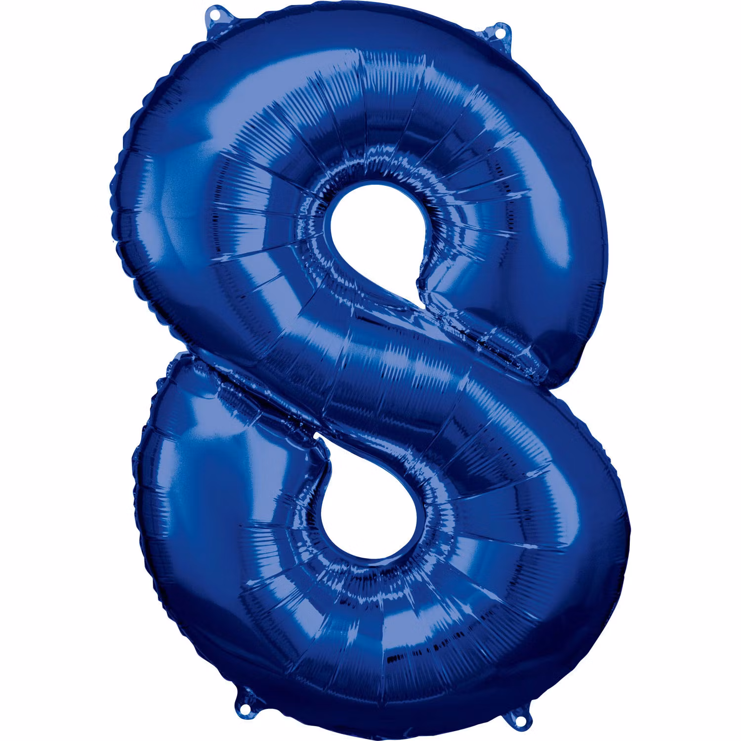 Sifferballonger Folie Super Shape Blå 86cm