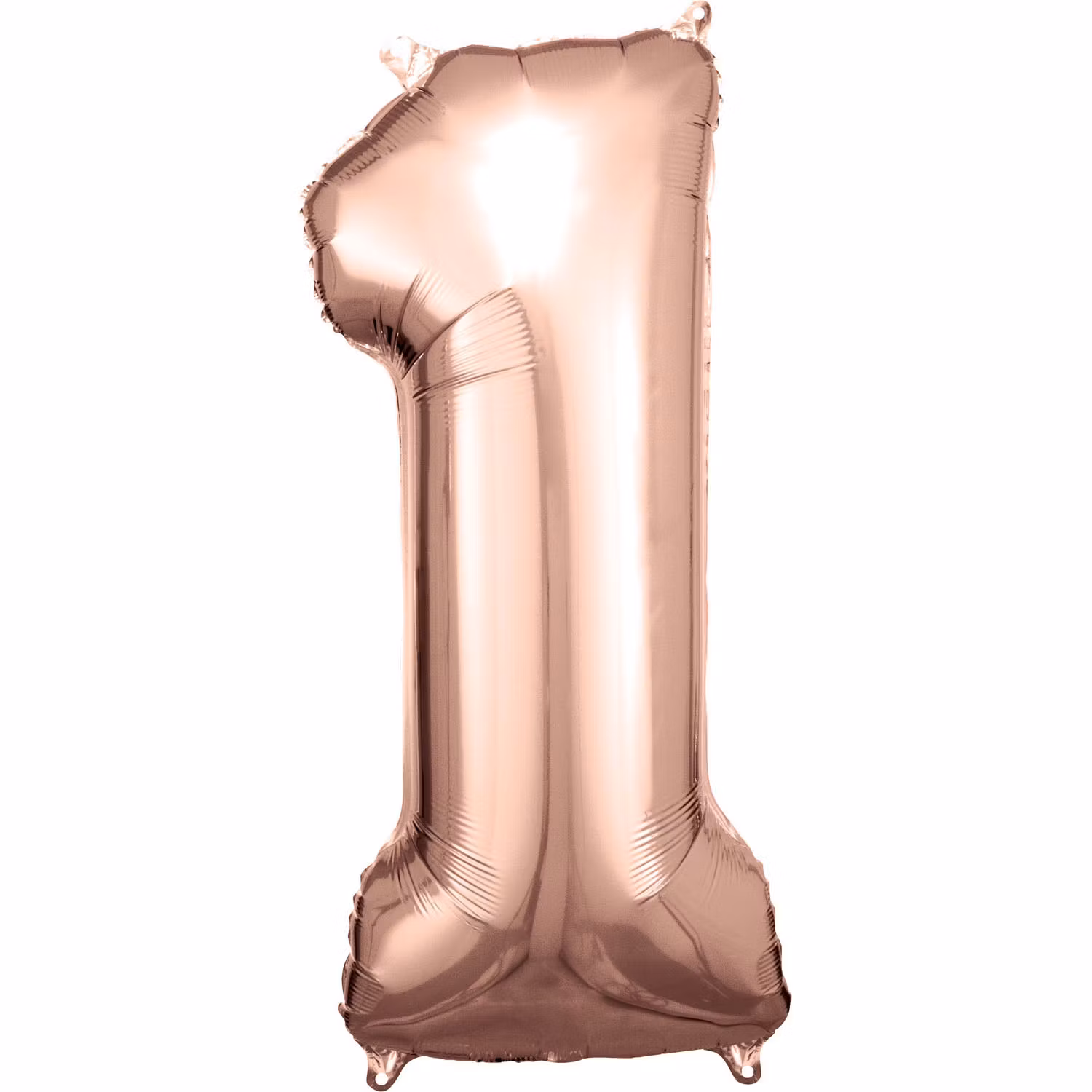 Sifferballonger Folie Super Shape Rosé Guld 86cm