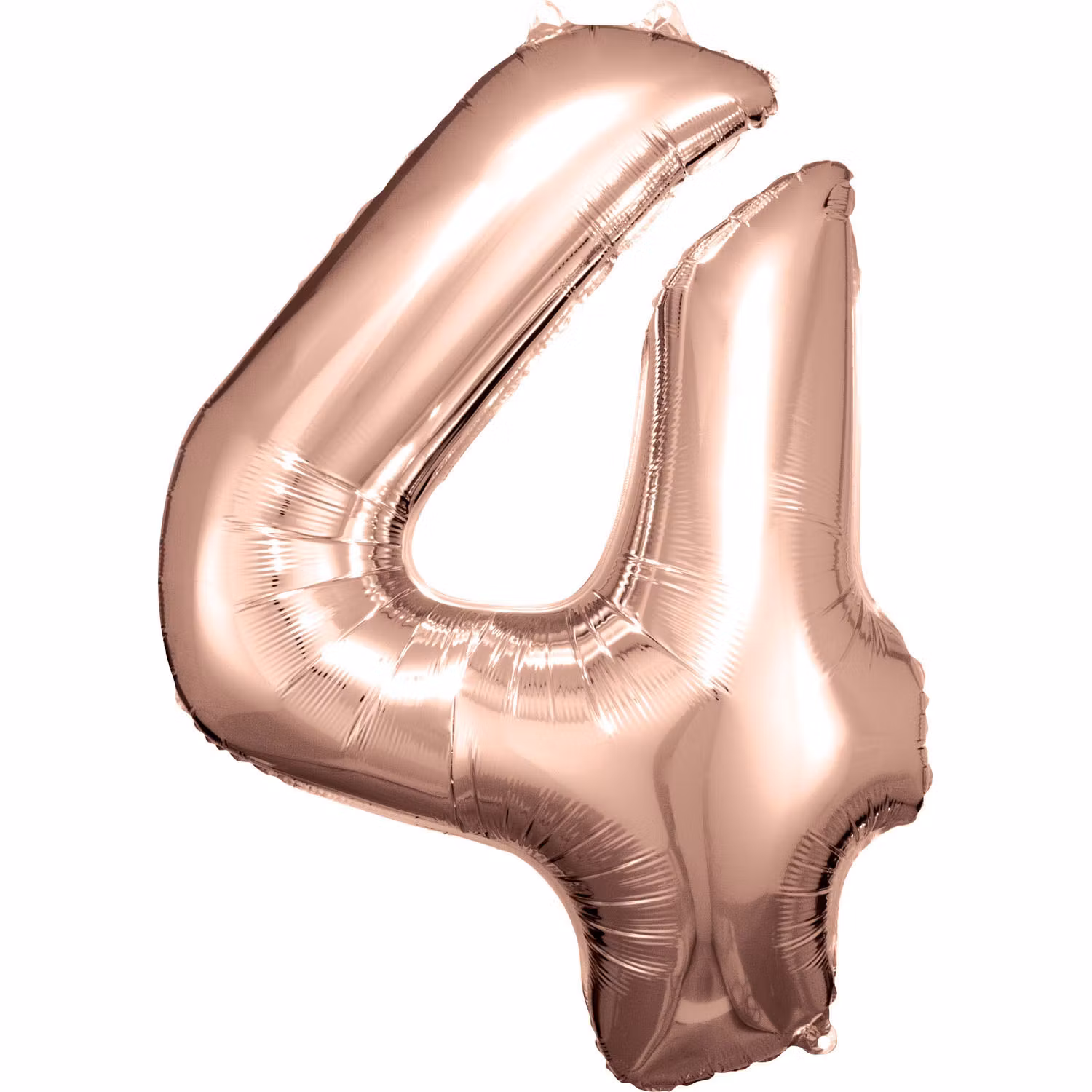 Sifferballonger Folie Super Shape Rosé Guld 86cm
