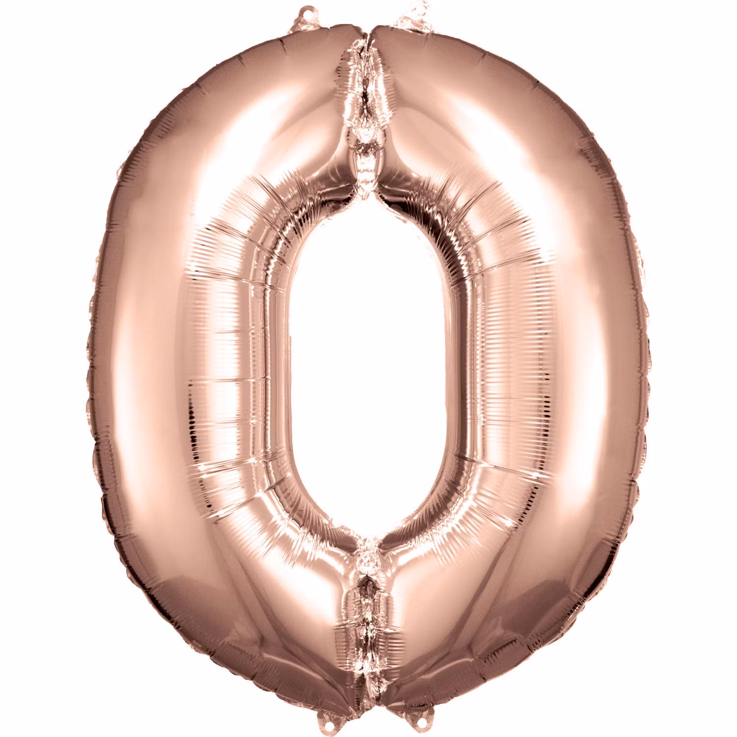 Sifferballonger Folie Super Shape Rosé Guld 86cm
