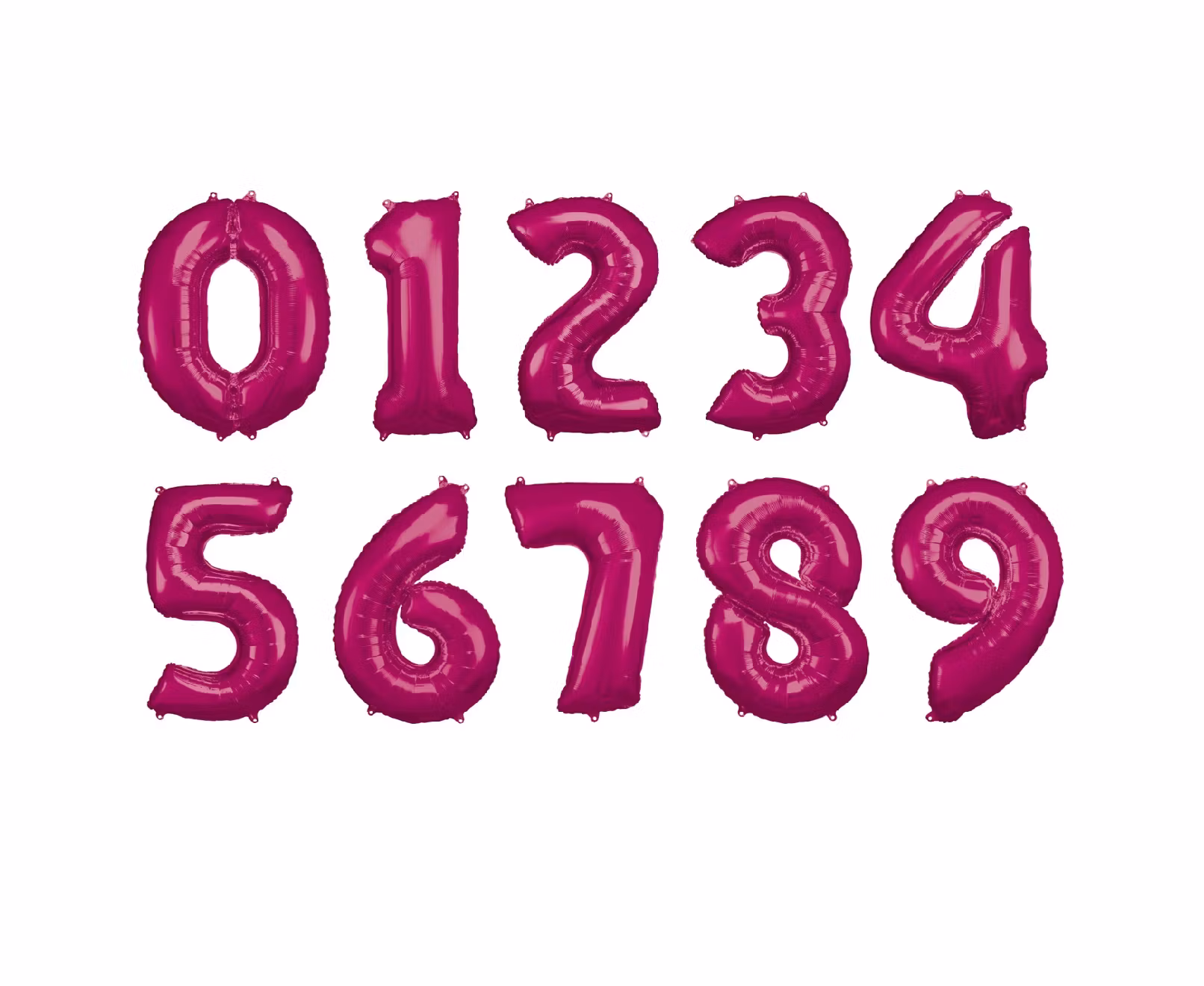 Sifferballonger Folie Super Shape Rosa 86cm