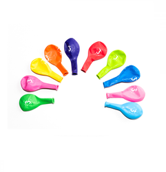 Sifferballonger Latex Siffra Tre - 10-pack