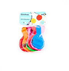 Sifferballonger Latex Siffra Tjugo - 10-pack