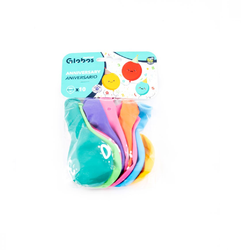 Sifferballonger Latex Siffra Trettio - 10-pack