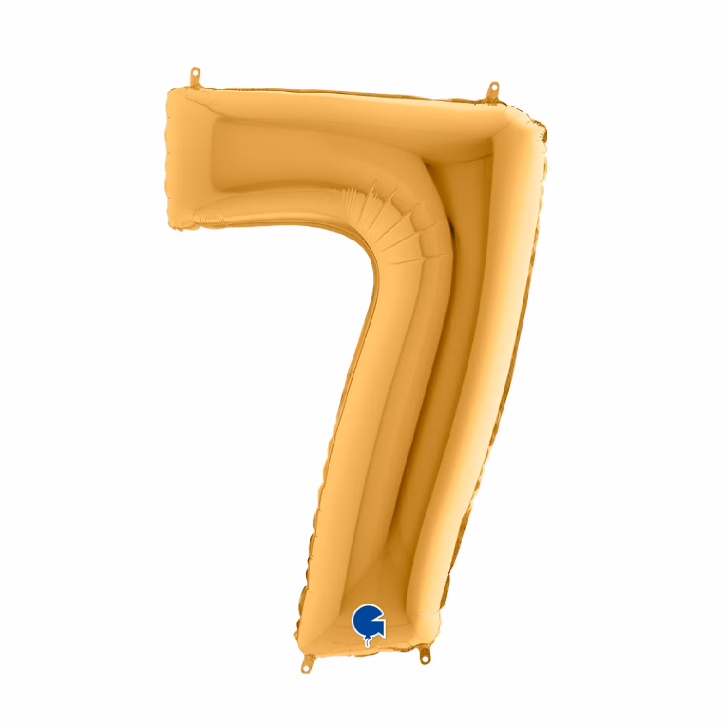 Sifferballonger Folie Guld 100cm