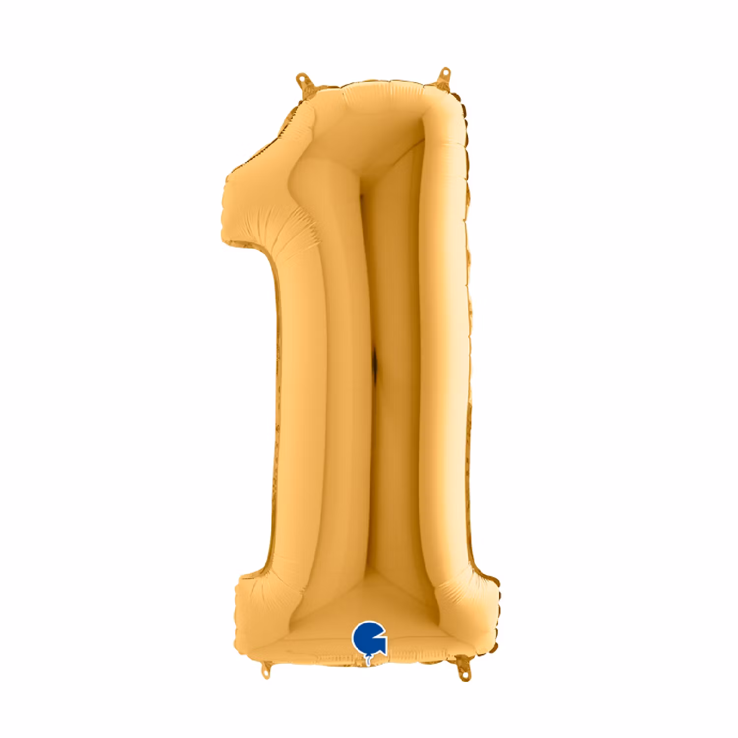 Sifferballonger Folie Guld 100cm