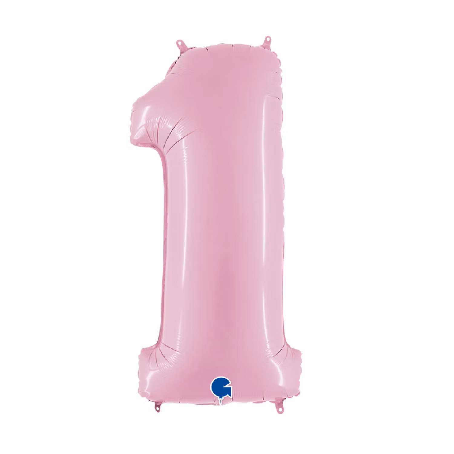 Sifferballonger Folie Pastellrosa 100cm
