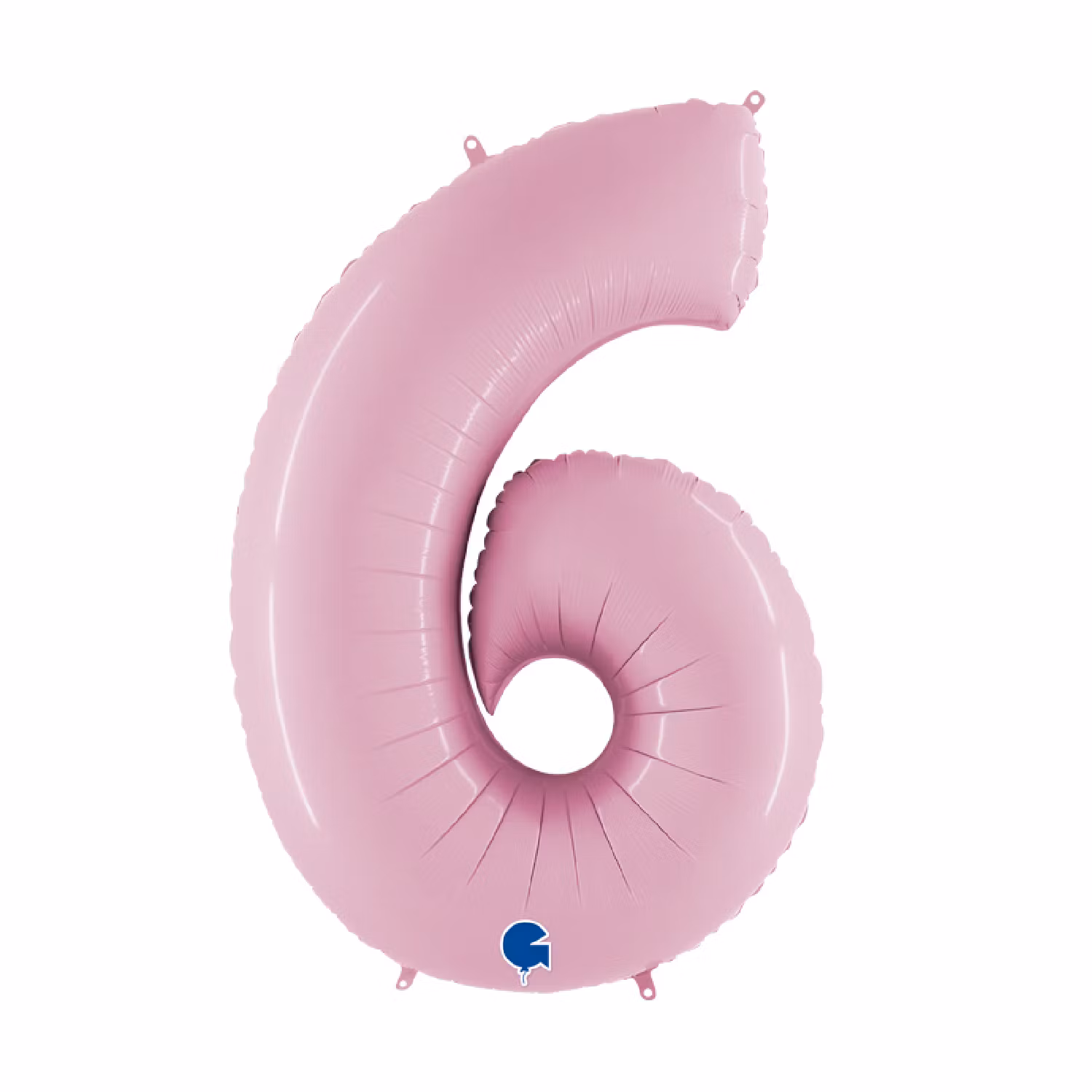 Sifferballonger Folie Pastellrosa 100cm