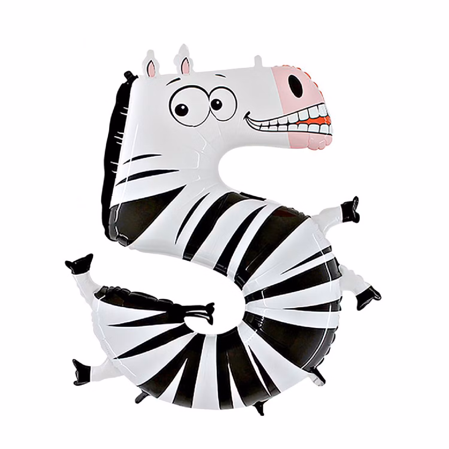 Sifferballonger Folie Animaloons 100cm