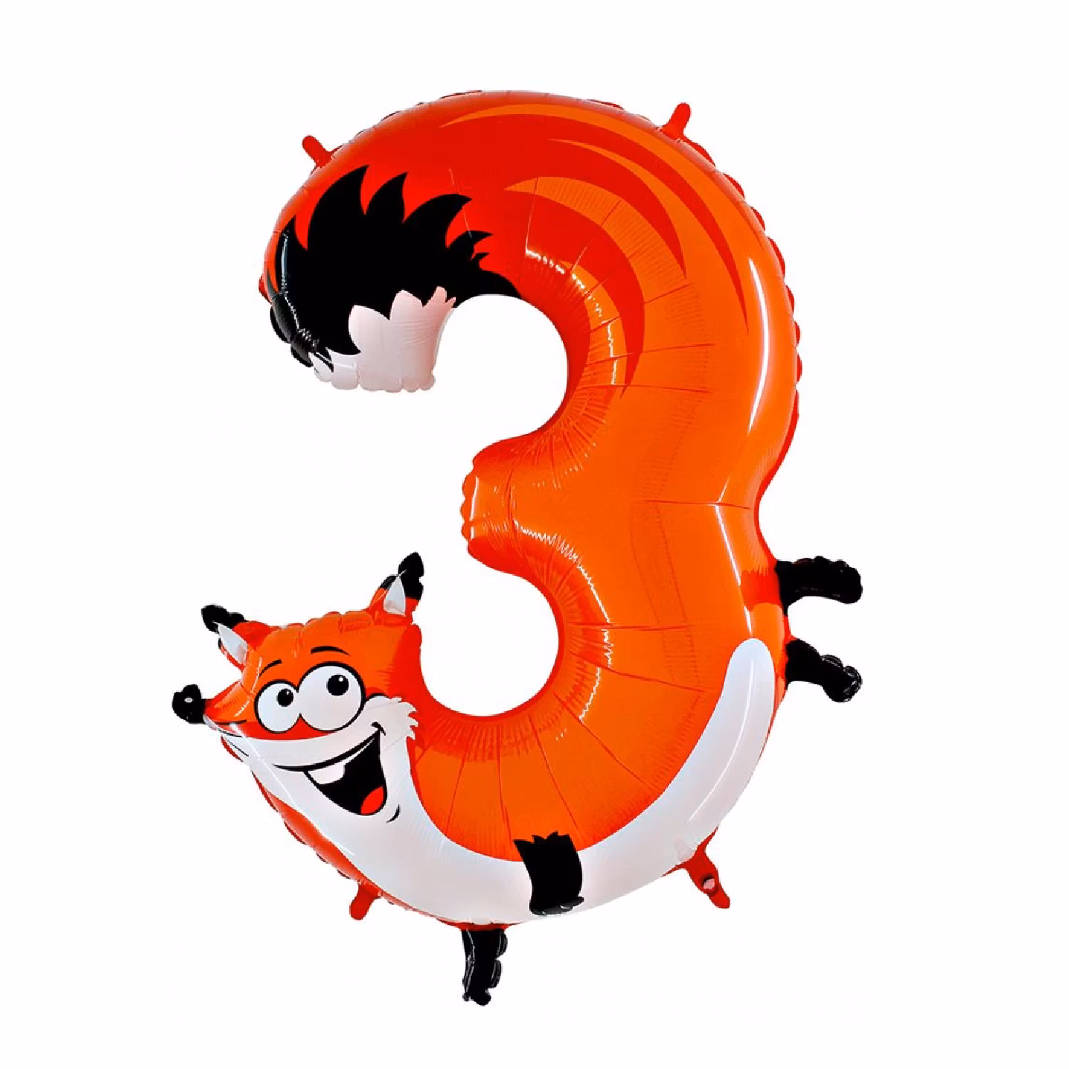 Sifferballonger Folie Animaloons 100cm