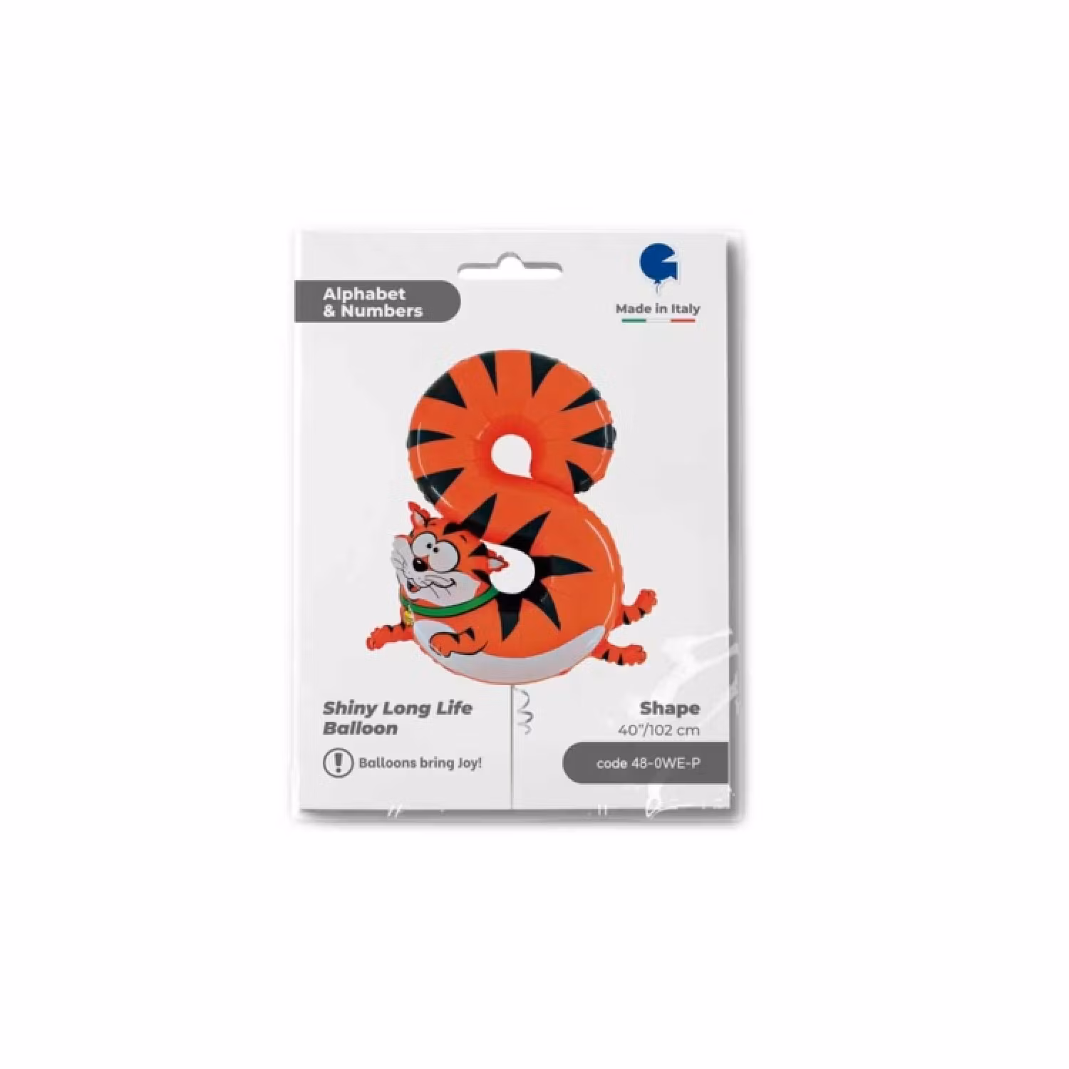 Sifferballonger Folie Animaloons 100cm