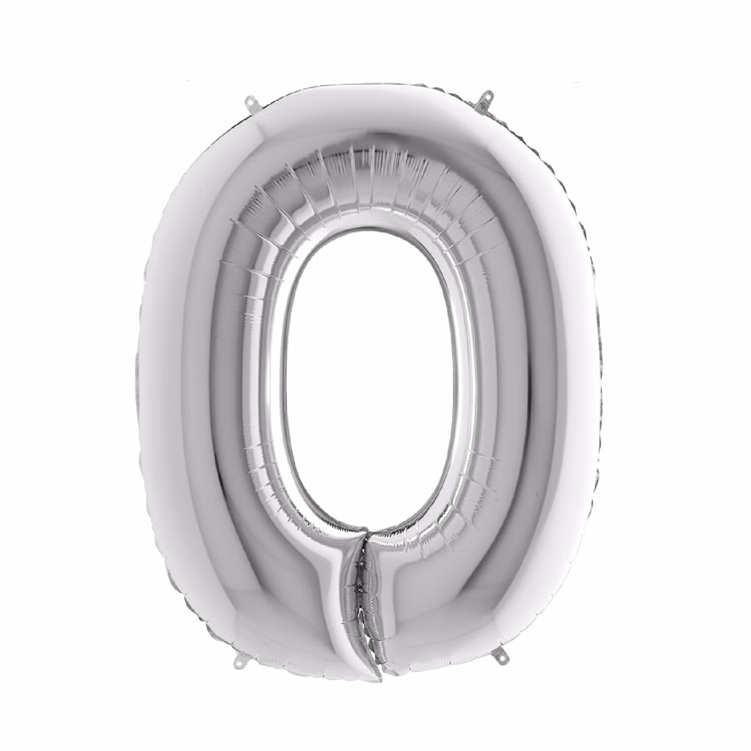 Bokstavsballong Folie Silver 100cm