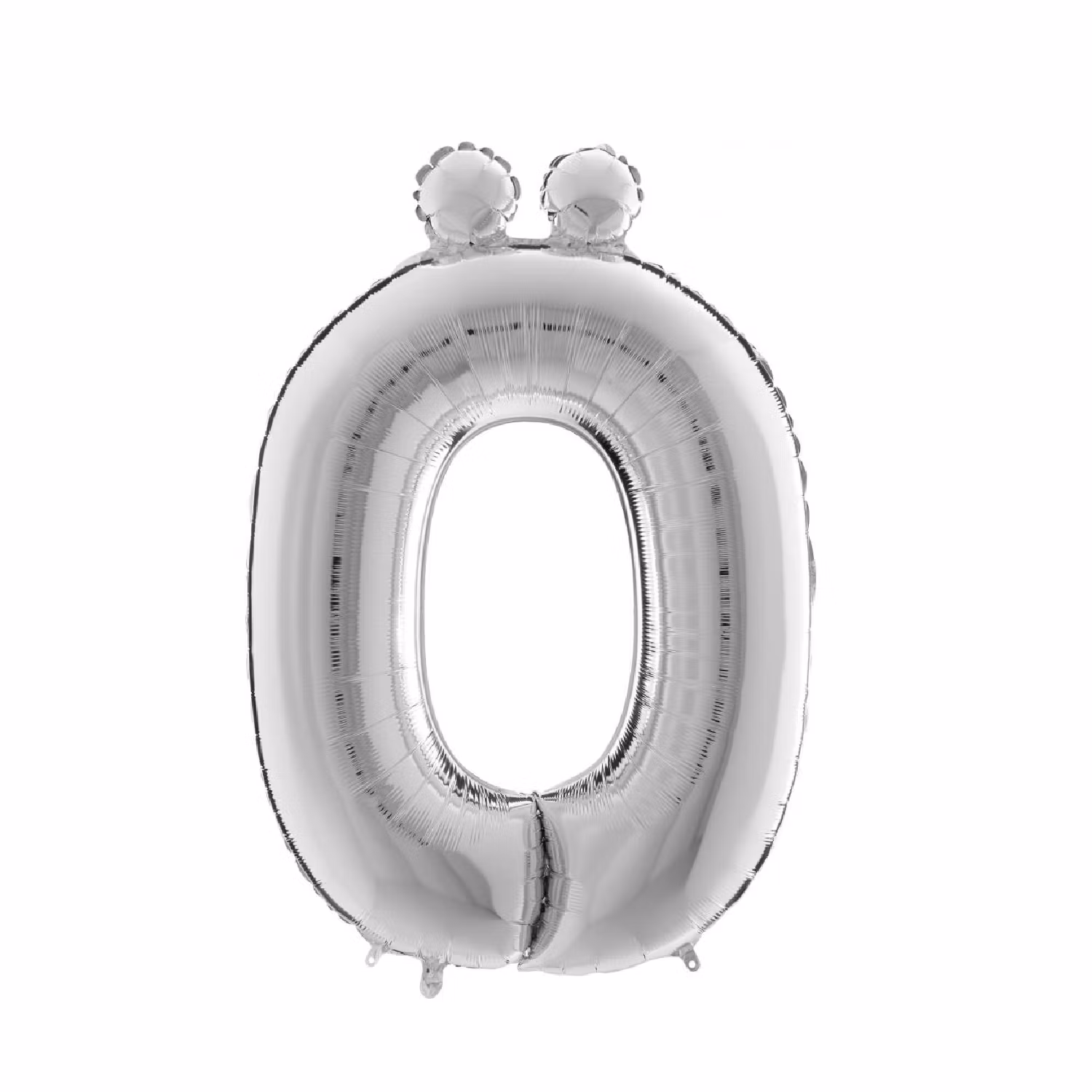 Bokstavsballong Folie Silver 100cm