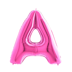 Bokstavsballong Folie Rosa 100cm