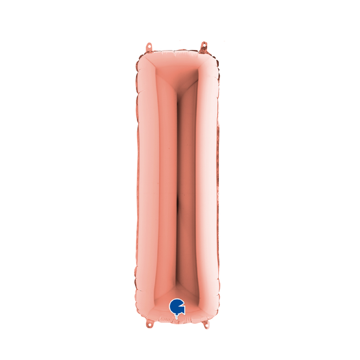 Bokstavsballong Folie Roséguld 100cm