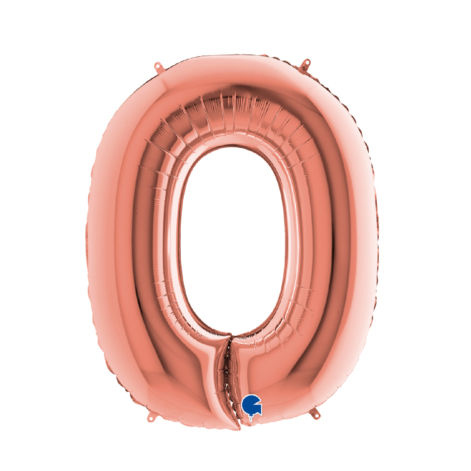 Bokstavsballong Folie Roséguld 100cm