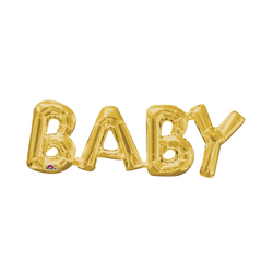 Ballonggirlang Baby Guld