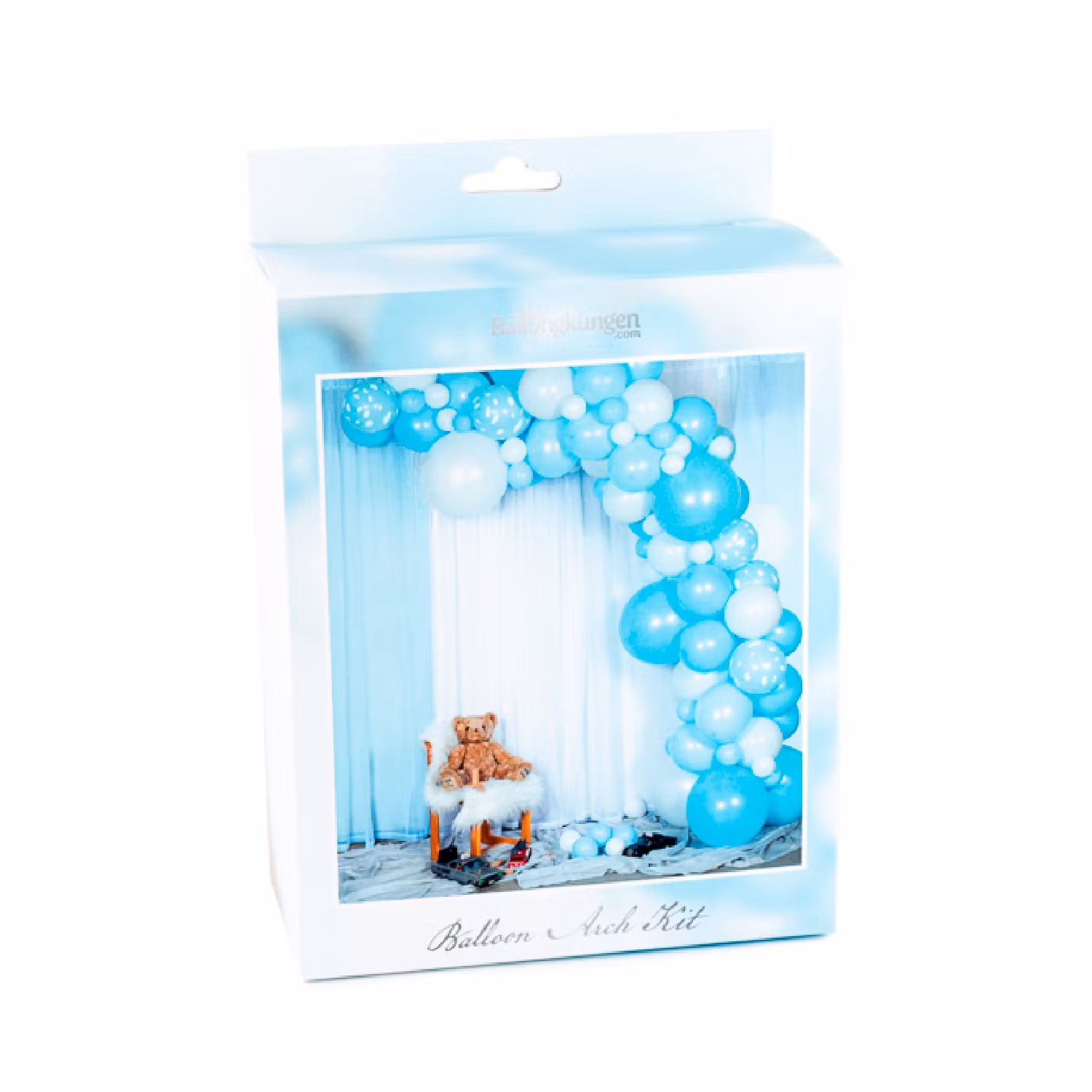 Ballongbåge Arch Kit Baby Blå