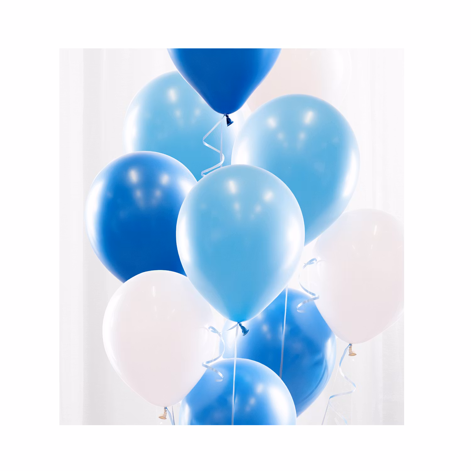 Ballongbukett Baby Blå