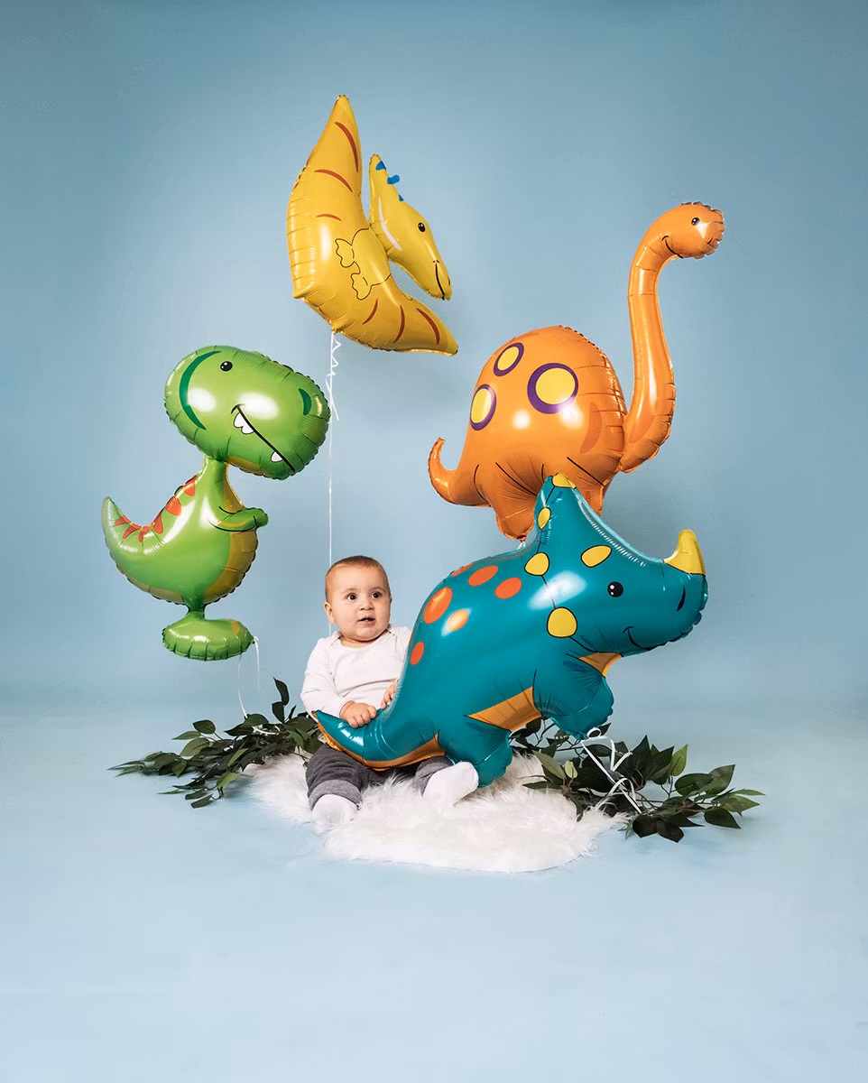 Folieballong Brontosaurus 89cm