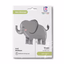 Folieballong Jungle Elephant 84cm
