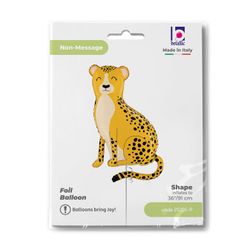 Folieballong Leopard 91cm