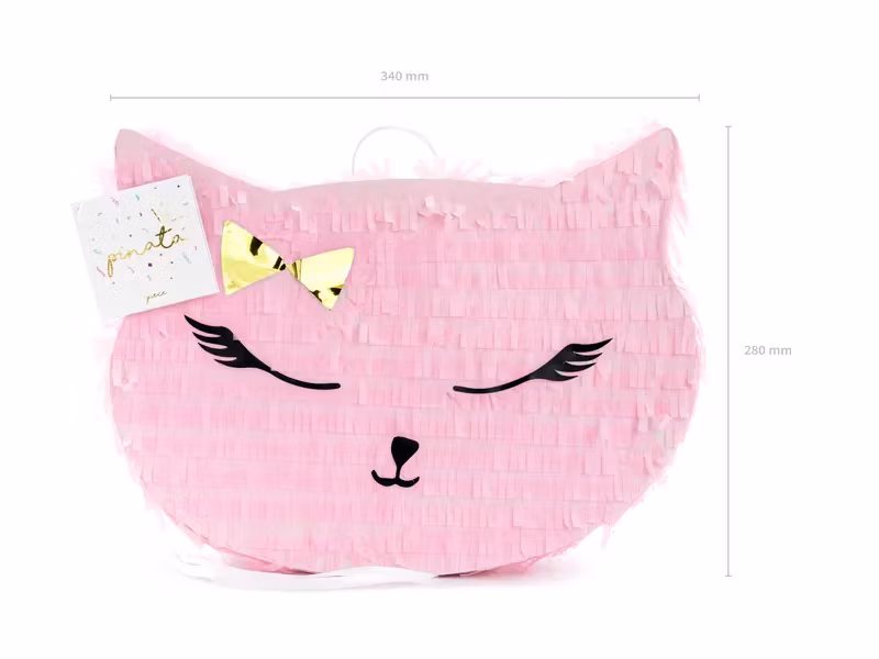 Pinata Katt Rosa