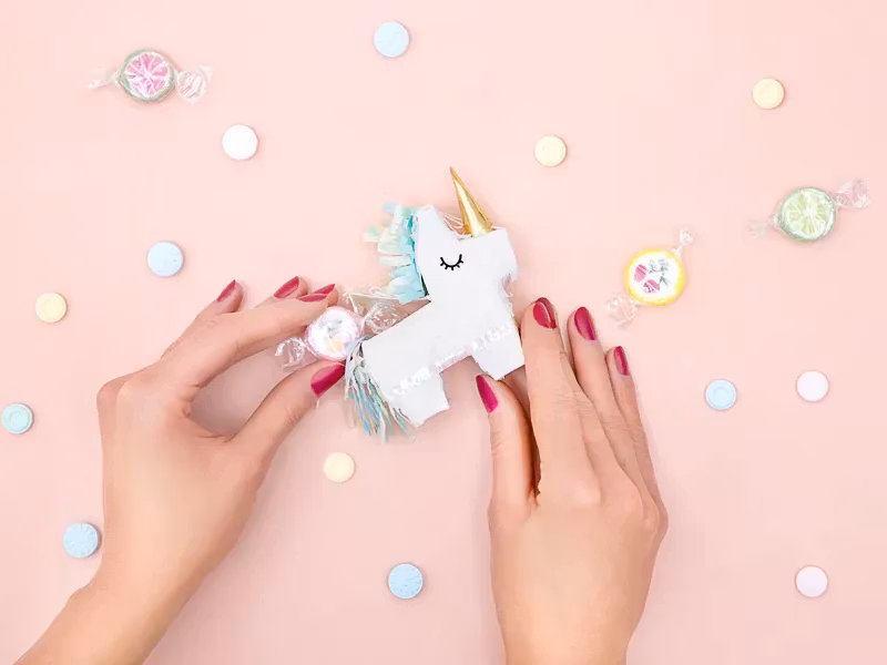 Pinata Enhörning Mini