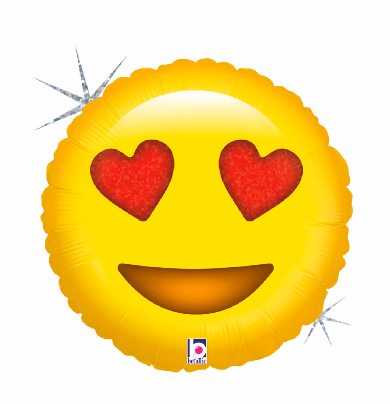 Folieballong Emoji Love 46cm