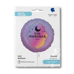 Folieballong Eid Mubarak 46cm