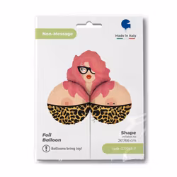 Folieballong Mrs B  66cm