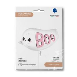 Folieballong Chubby Spöke Boo 71cm