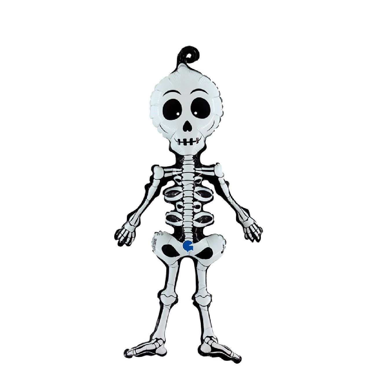 Folieballong Skelett Läskig 56cm