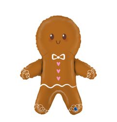Folieballong Pepparkaksgubbe 74cm