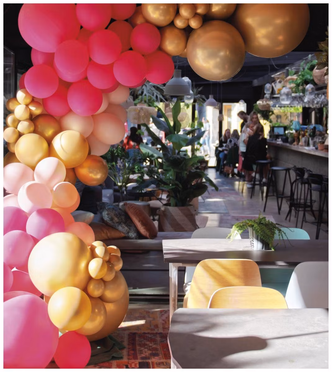 Ballongbåge Arch Kit Premium Rosa