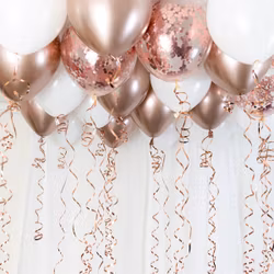 Takballonger Ceiling Kit Rosé Guld