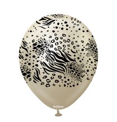 Latexballonger Professional Mutant Mirror White Gold/ Black 30cm