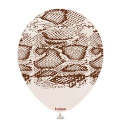 Latexballonger Professional Safari Snake White Sand 30cm