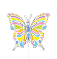 Folieballong Pastel Fjäril 30cm
