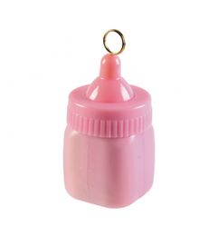 Ballongvikt Nappflaska Baby Rosa