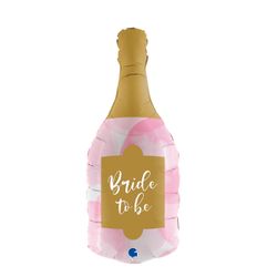 Folieballong Champagneflaska Bride To Be 81cm